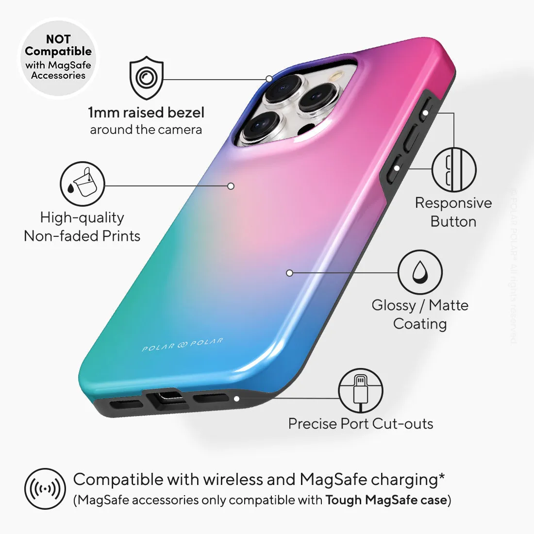 Polar Light Custom - iPhone 15 Pro Case