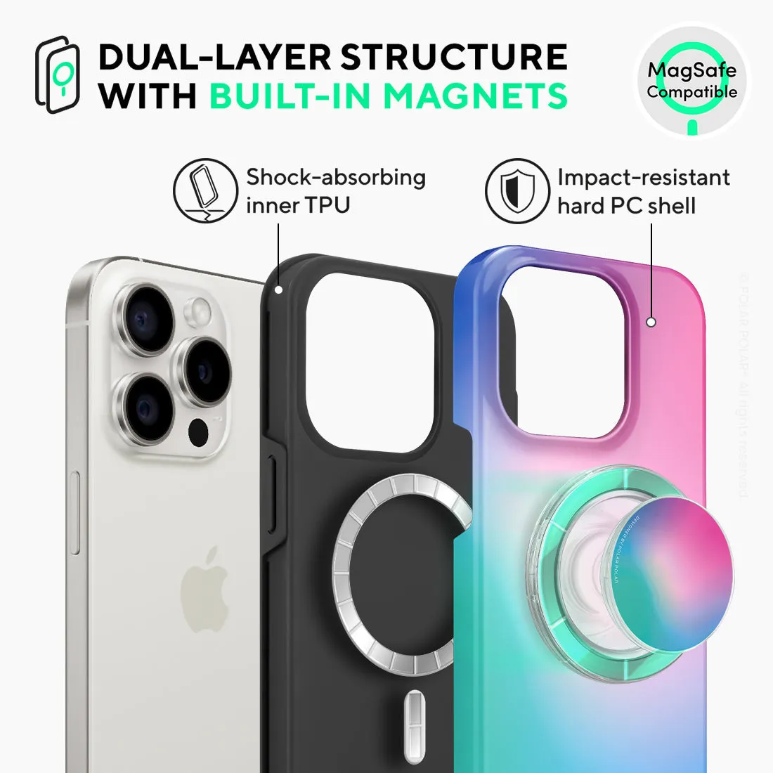 Polar Light Custom - iPhone 15 Pro Case
