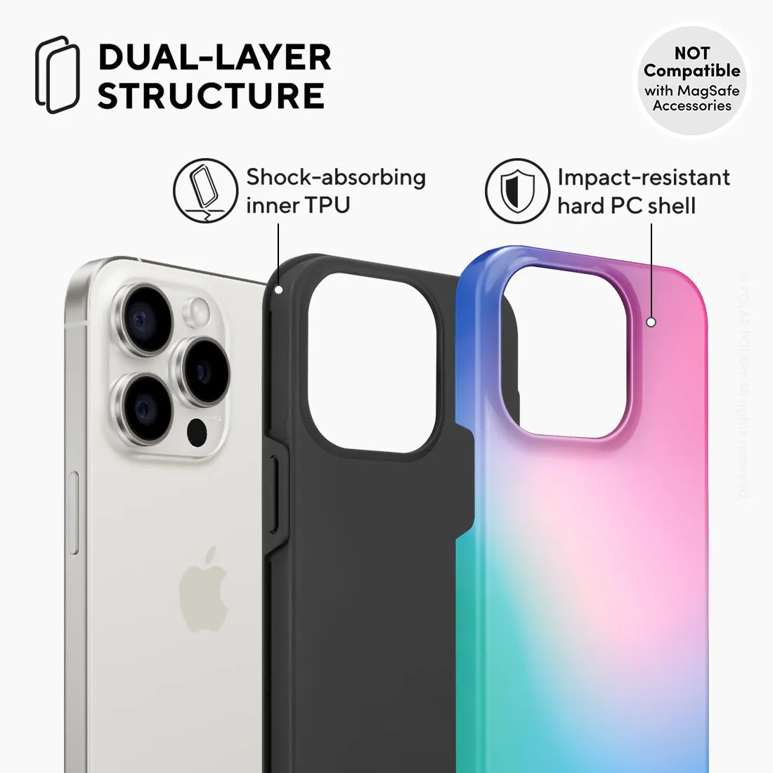 Polar Light Custom - iPhone 15 Pro Case