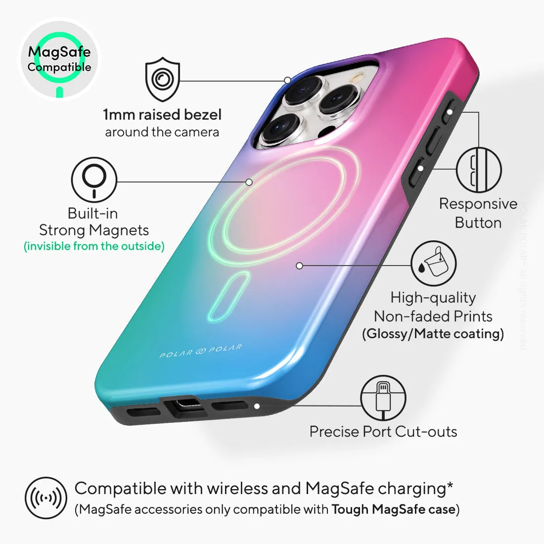 Polar Light Custom - iPhone 15 Pro Case