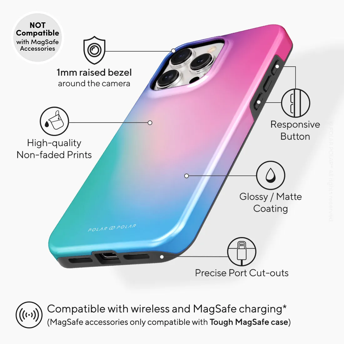 Polar Light Custom - iPhone 15 Pro Max Case