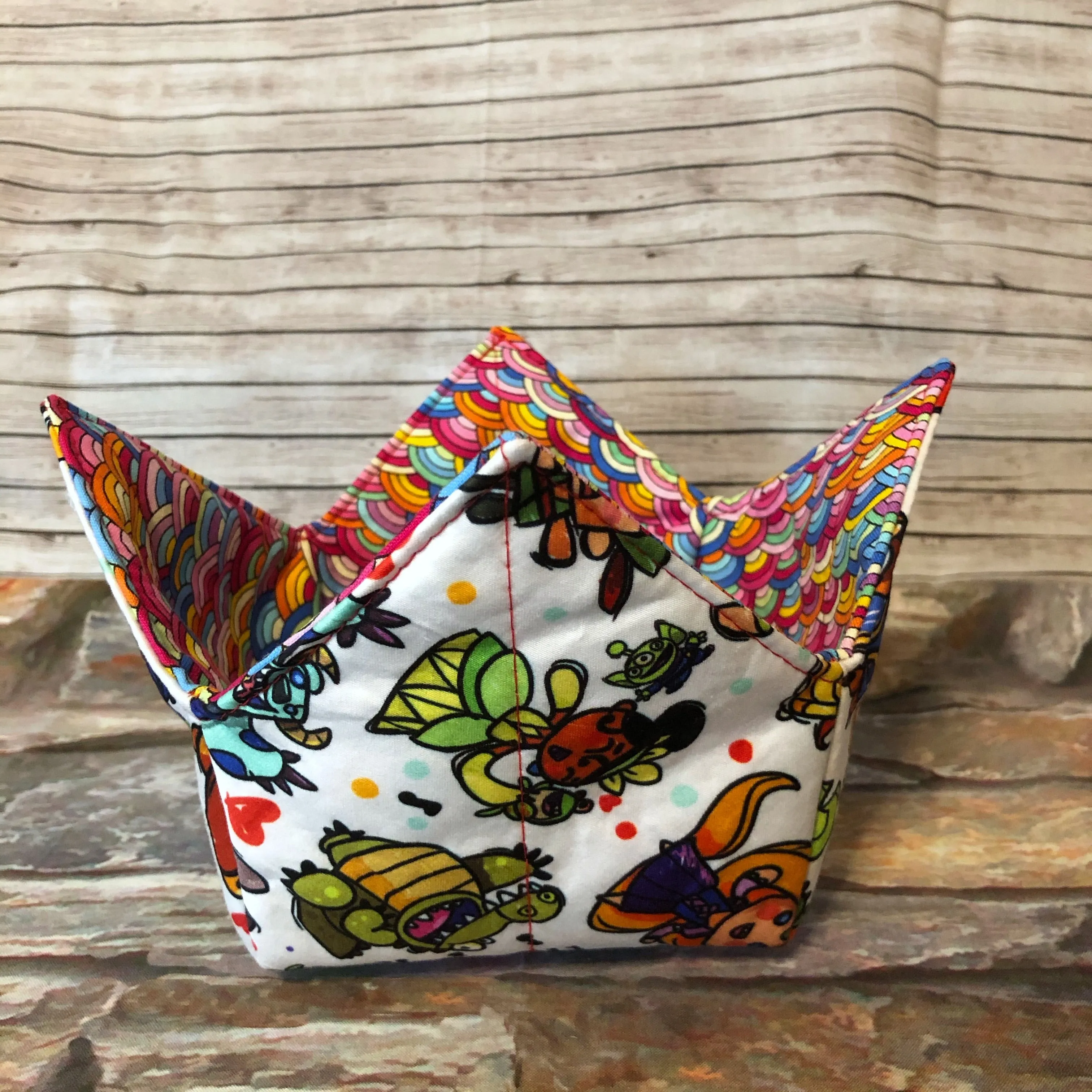 Portable Yarn Bowl - Jelly Pens