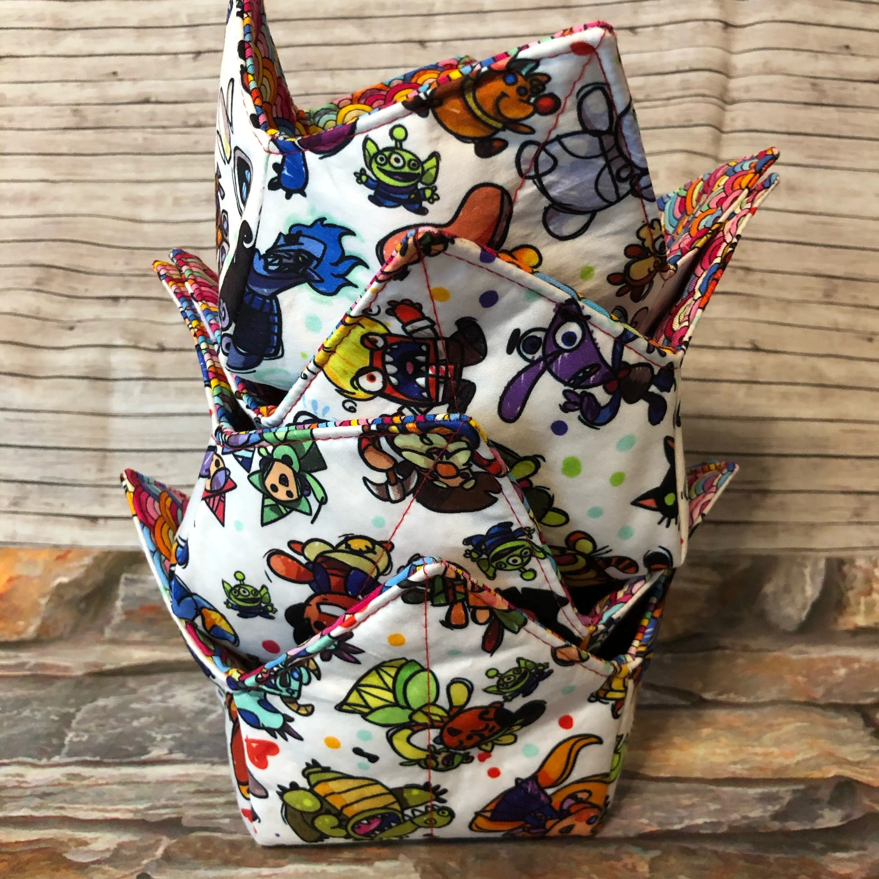 Portable Yarn Bowl - Jelly Pens