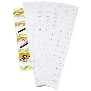 Potelin Drawer Organiser Drawer Dividers Drawer Partition Plate Adjustable Drawer Dividers Plastic Drawer Organiser for Most Drawers 6 Sheets Set