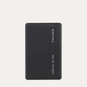 Power Bank Tucano per Laptop 20K 65W Nero