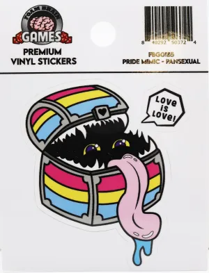 Pride Mimic Sticker: Pansexual