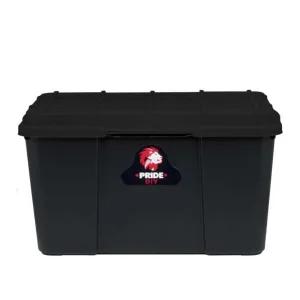 Pride Storage Box Black 45L P3049
