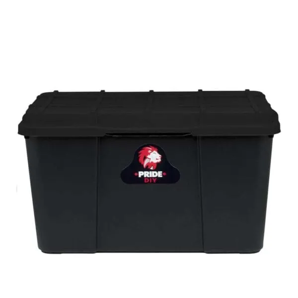Pride Storage Box Black 45L P3049