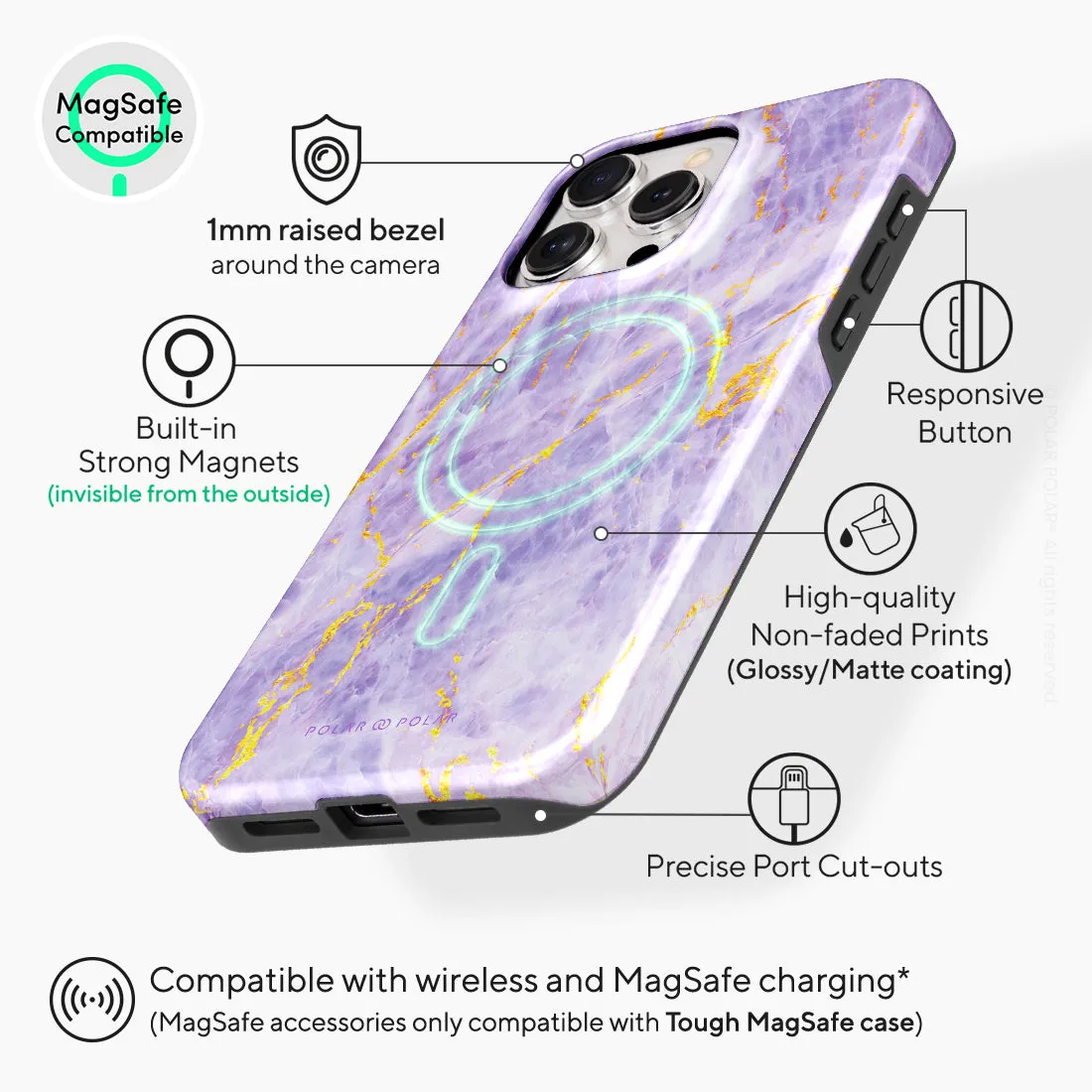 Princess Purple - iPhone 15 Pro Max Case
