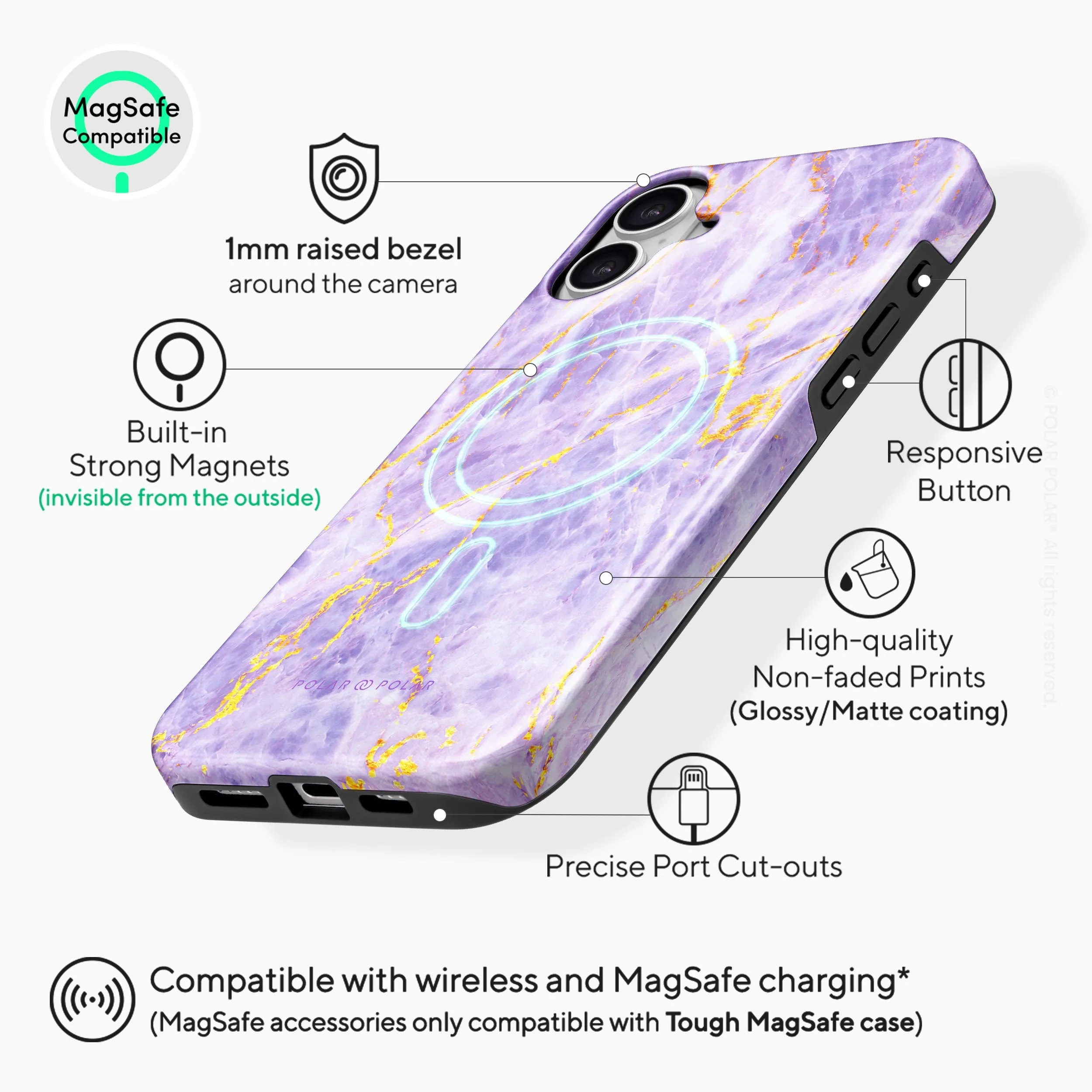 Princess Purple - iPhone 16 Plus Case