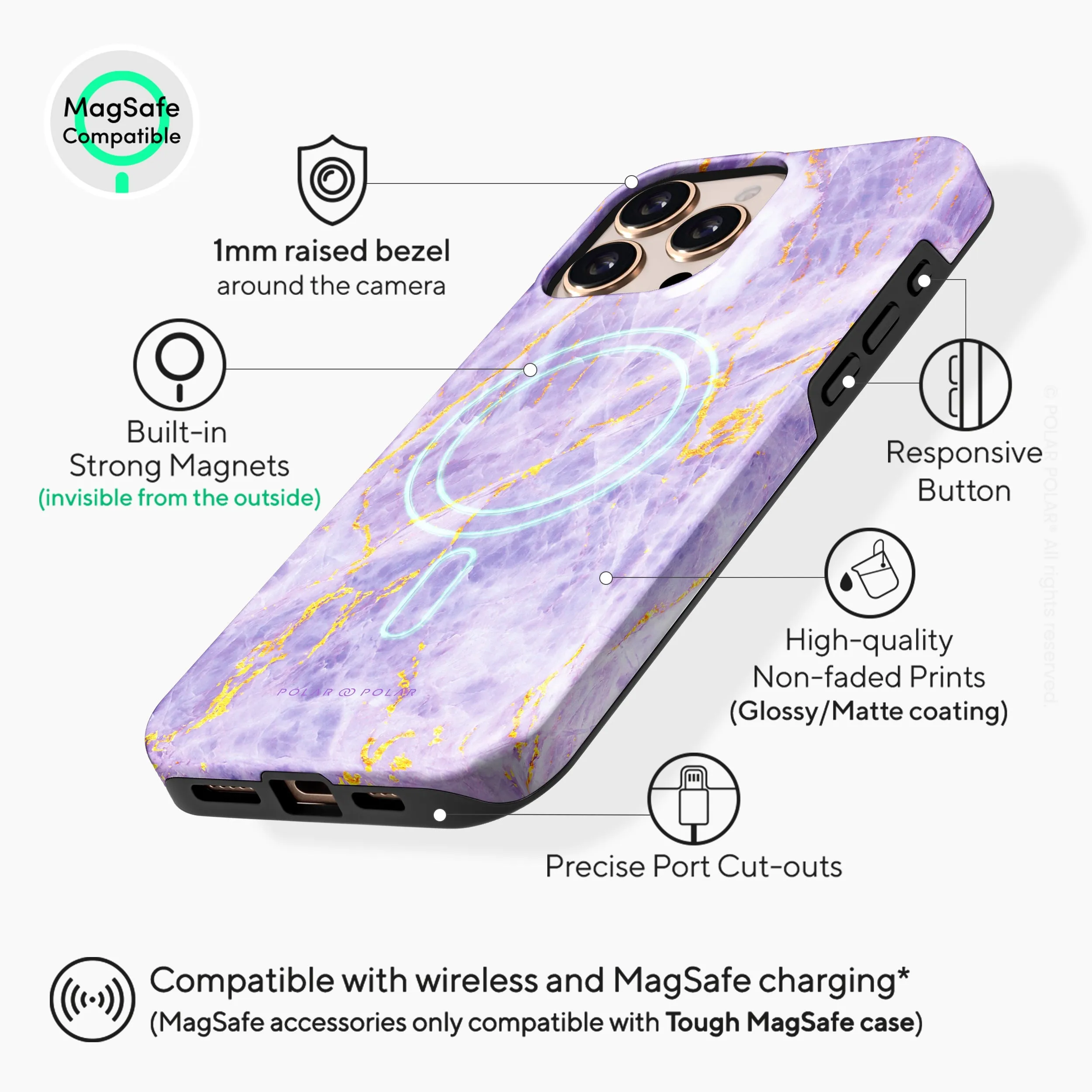 Princess Purple - iPhone 16 Pro Case