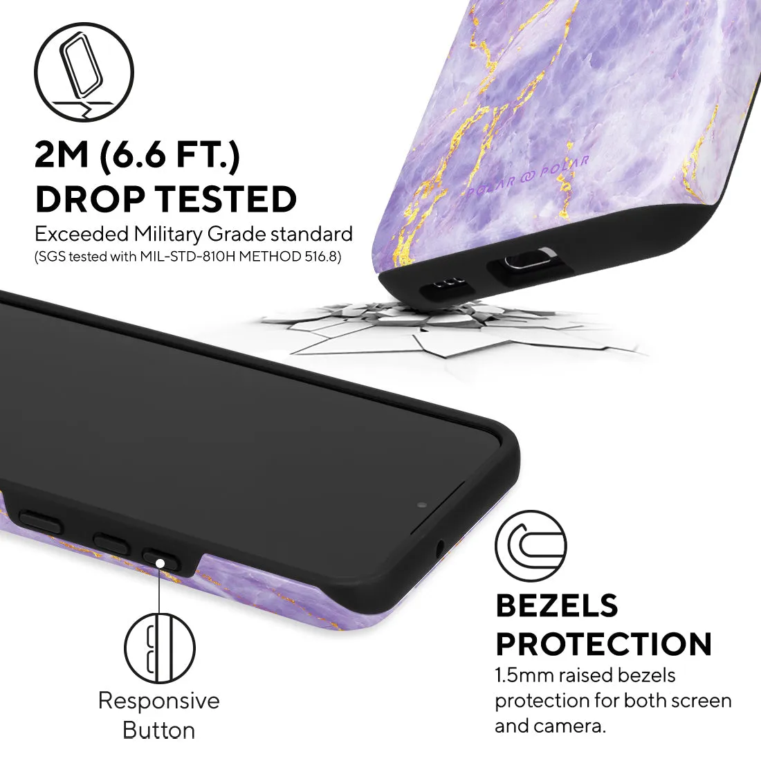 Princess Purple - Samsung Galaxy S22 5G Case