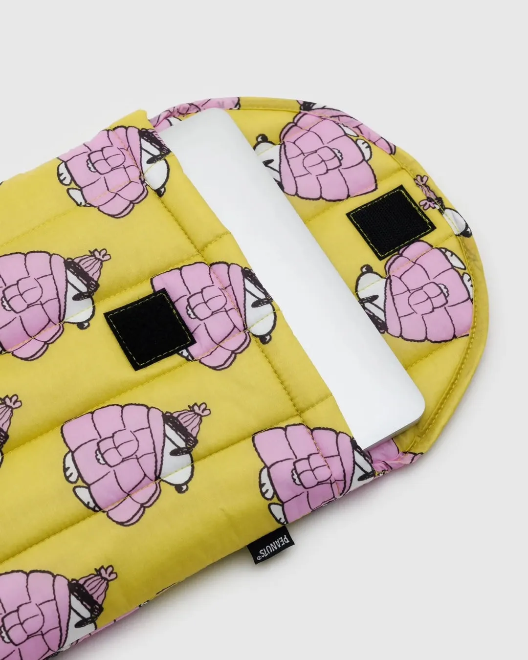 Puffy Laptop Sleeve - 13"/14" - Puffer Snoopy Pink