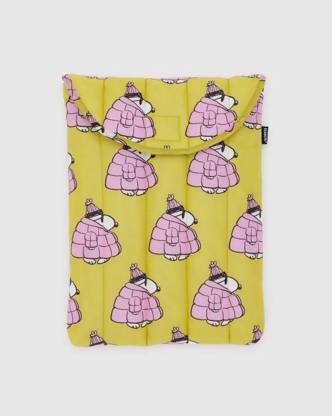 Puffy Laptop Sleeve - 13"/14" - Puffer Snoopy Pink