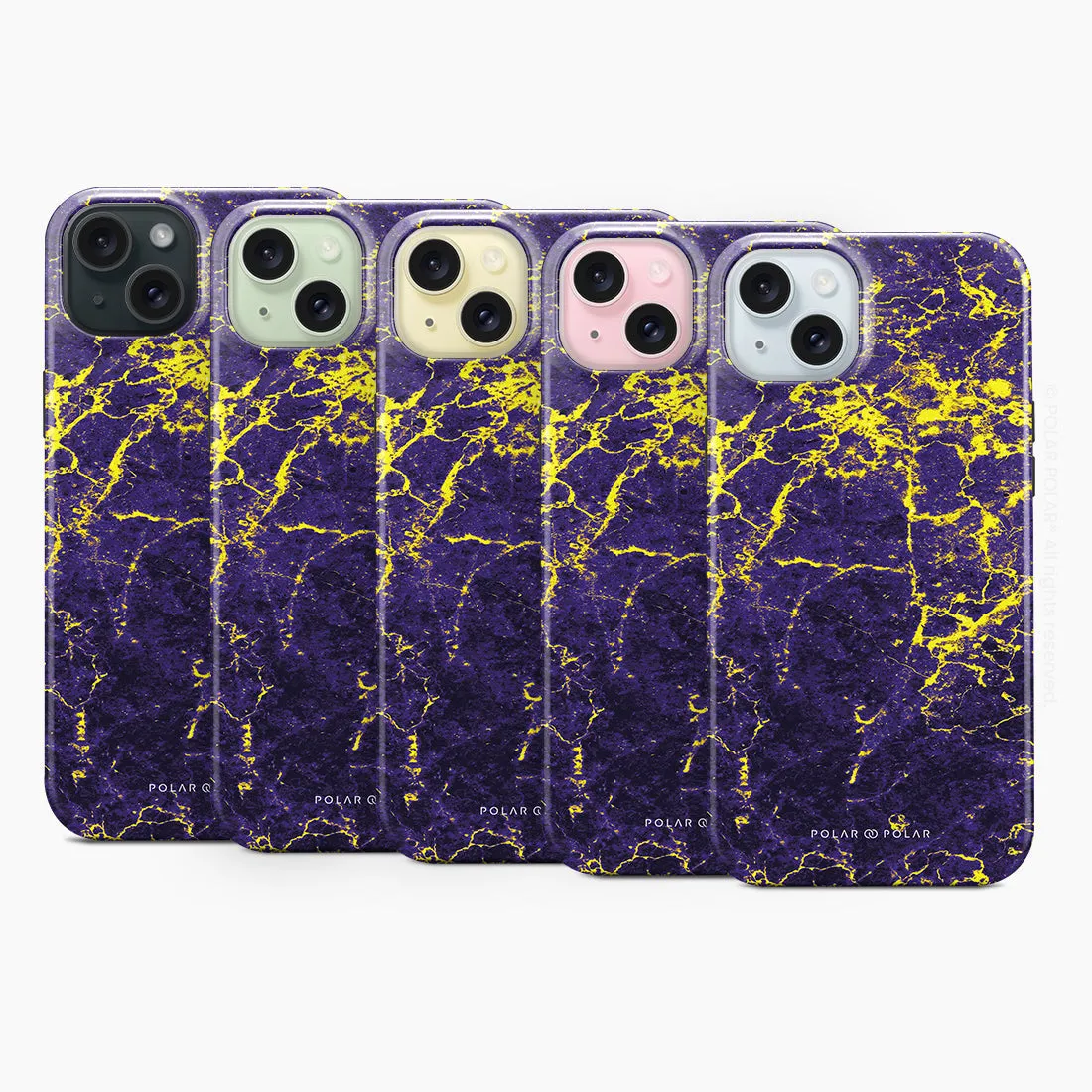 Purple Night Custom - iPhone 15 Case