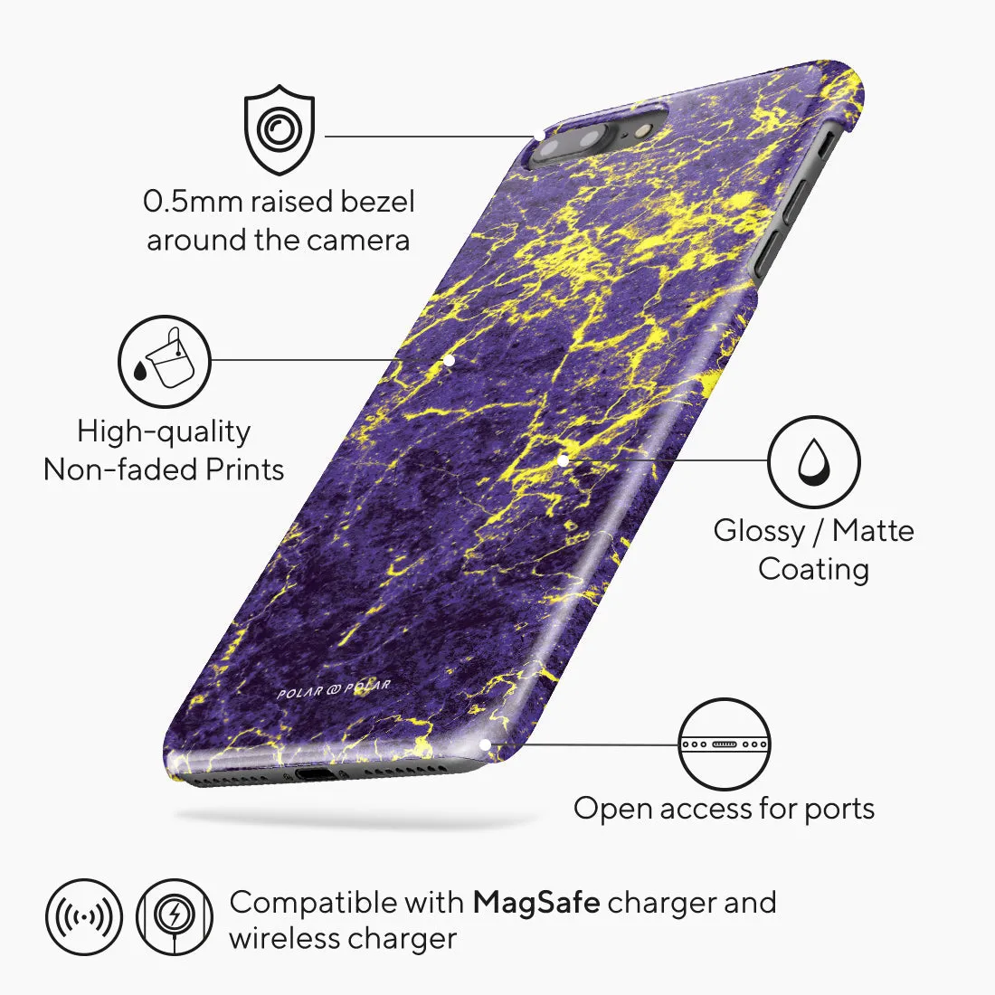 Purple Night - iPhone 8 Plus/7 Plus Case