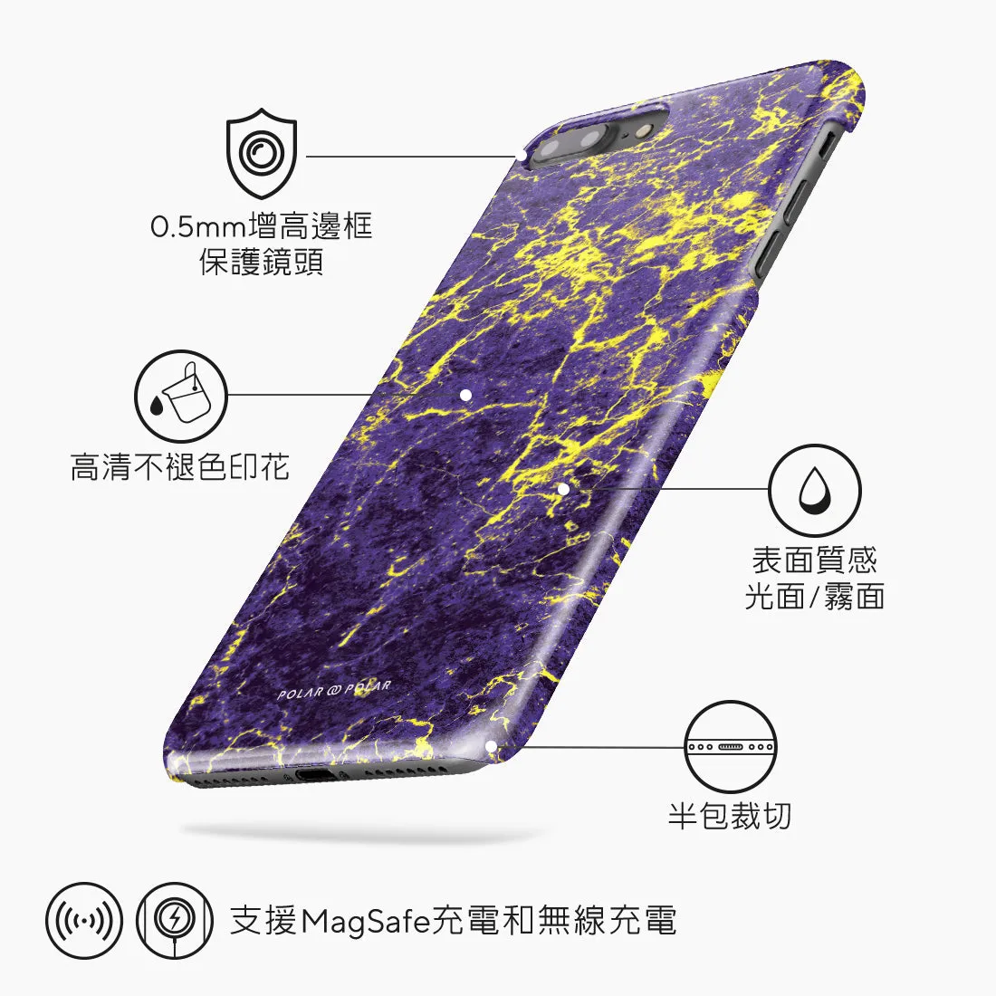 Purple Night - iPhone 8 Plus/7 Plus Case