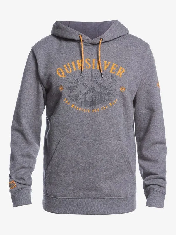 Quiksilver Mens Big Logo Snow Hoodie