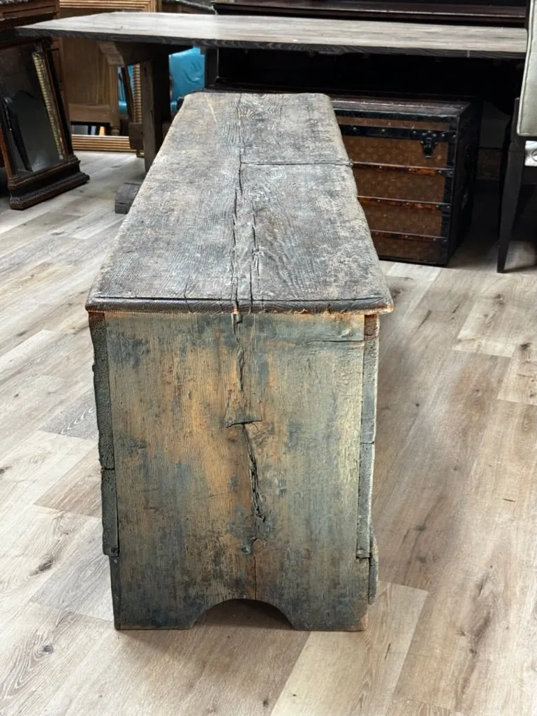 Rare Large 18th Century Louis XIV Period Blanket Chest