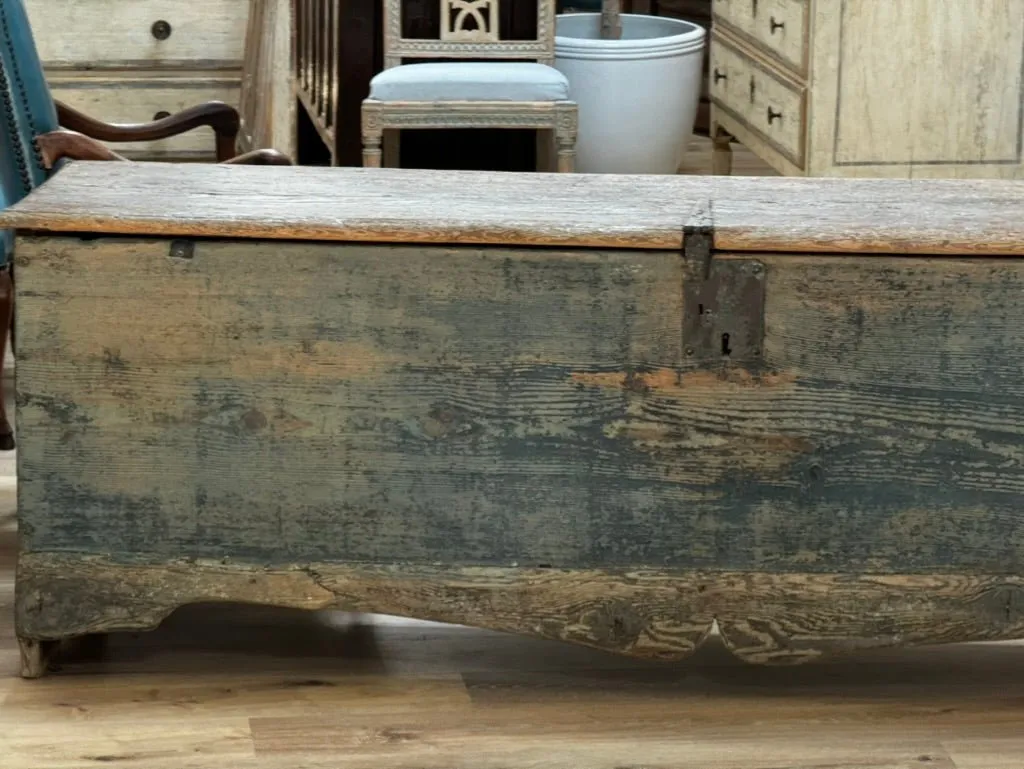 Rare Large 18th Century Louis XIV Period Blanket Chest