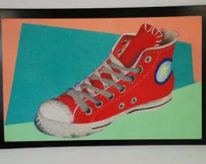 Red sneaker
