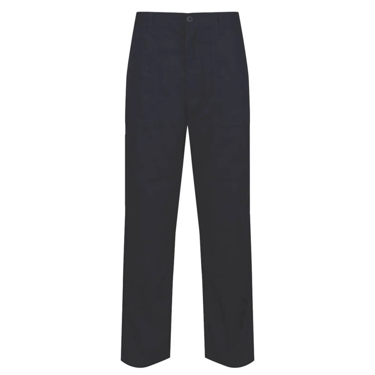 Regatta Mens Work Trousers Navy Water-Repellent Finish Pockets 34" W 33" L