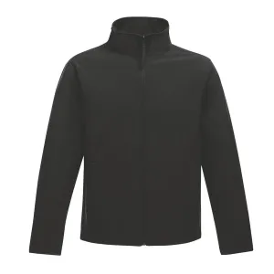 Regatta Work Softshell Jacket Mens Black Lightweight Soft Medium 39.5" Chest