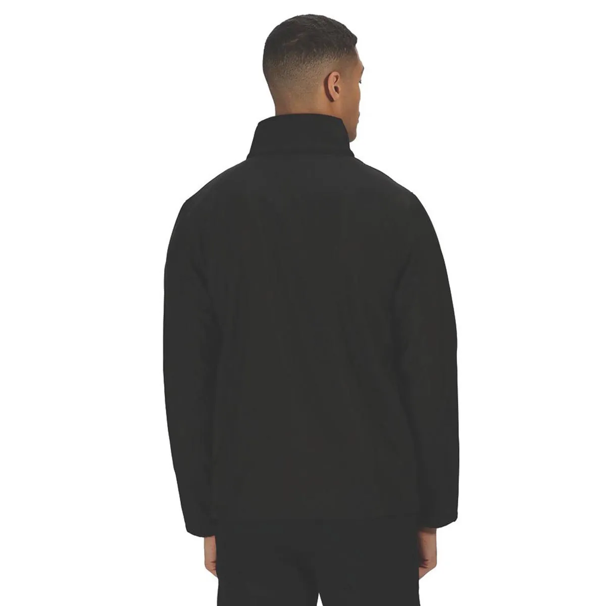 Regatta Work Softshell Jacket Mens Black Lightweight Soft Medium 39.5" Chest