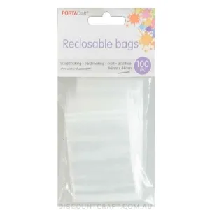Resealable Bag 44x44mm 100pk