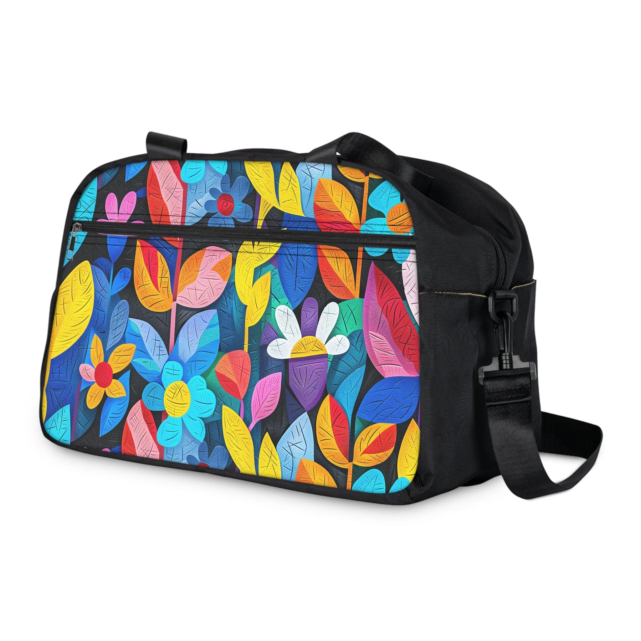 Rhapsody in Boom Fitness Gym Bag - Carry Your Essentials in Full Bloom--Style Meets Strength on Every Adventure!