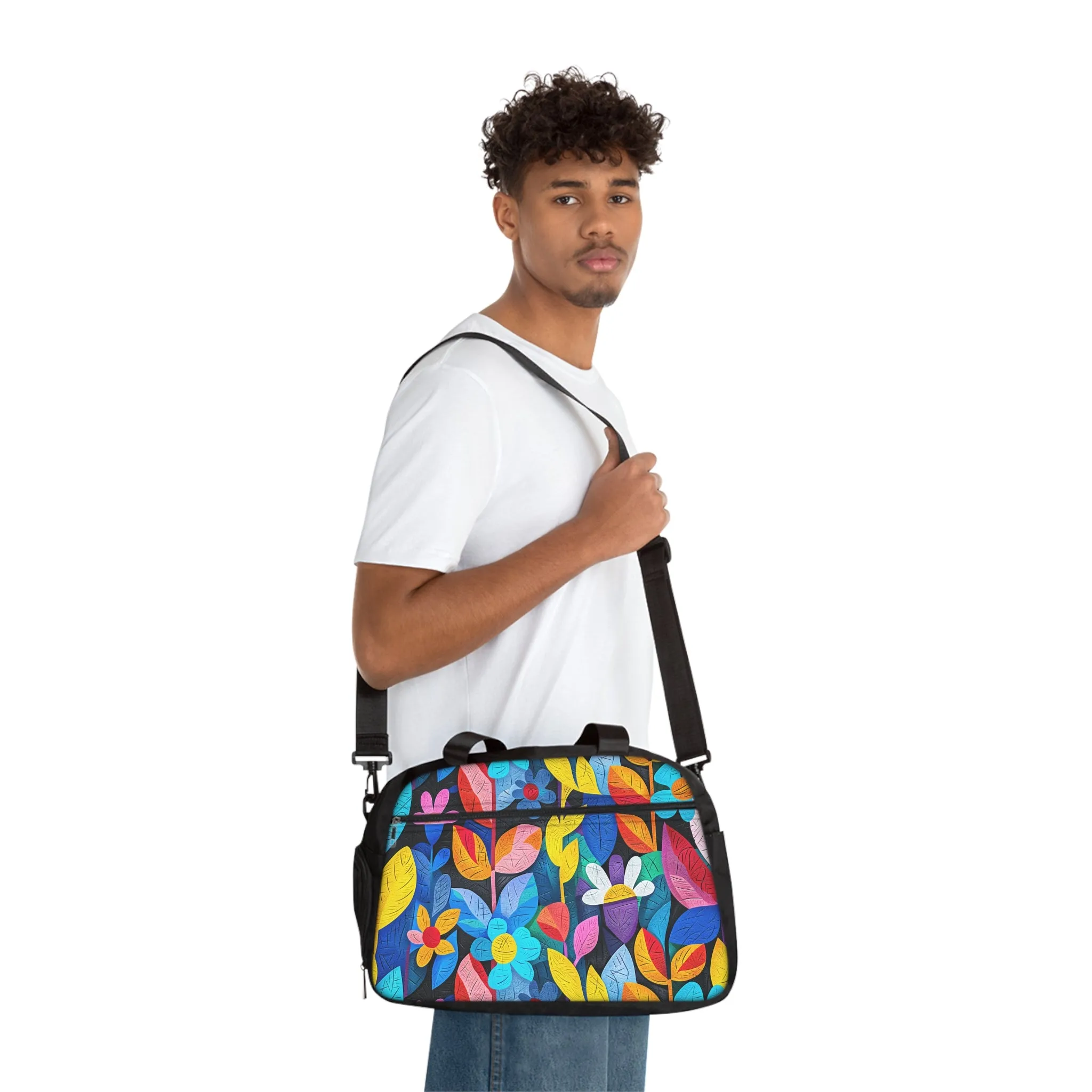Rhapsody in Boom Fitness Gym Bag - Carry Your Essentials in Full Bloom--Style Meets Strength on Every Adventure!