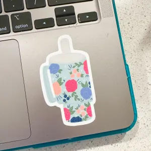 RHC Floral Stanley Cup Sticker