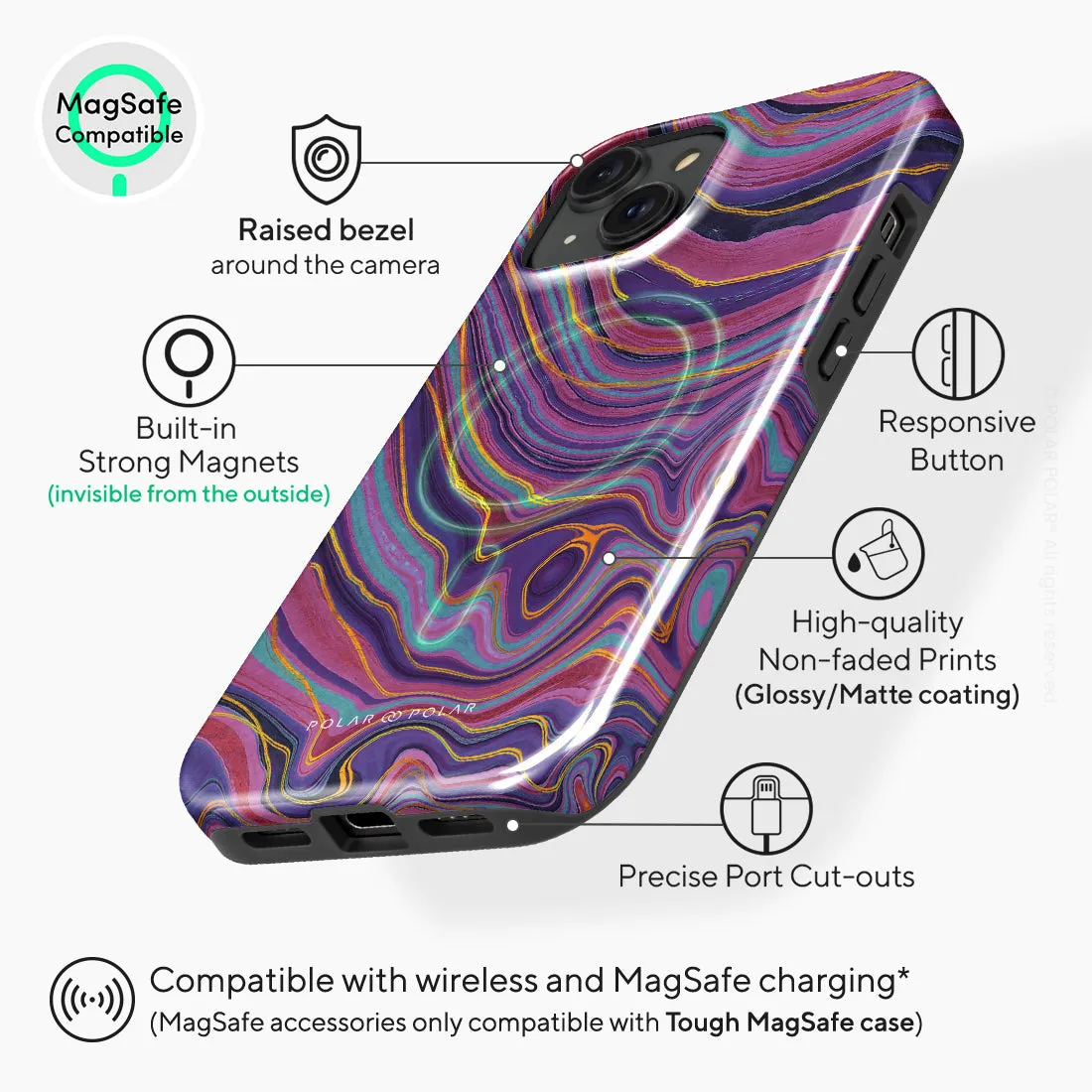 Rhythm In The Desert Custom - iPhone 15 Case