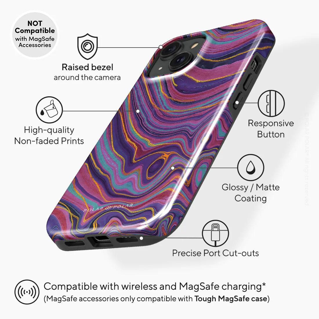Rhythm In The Desert Custom - iPhone 15 Case