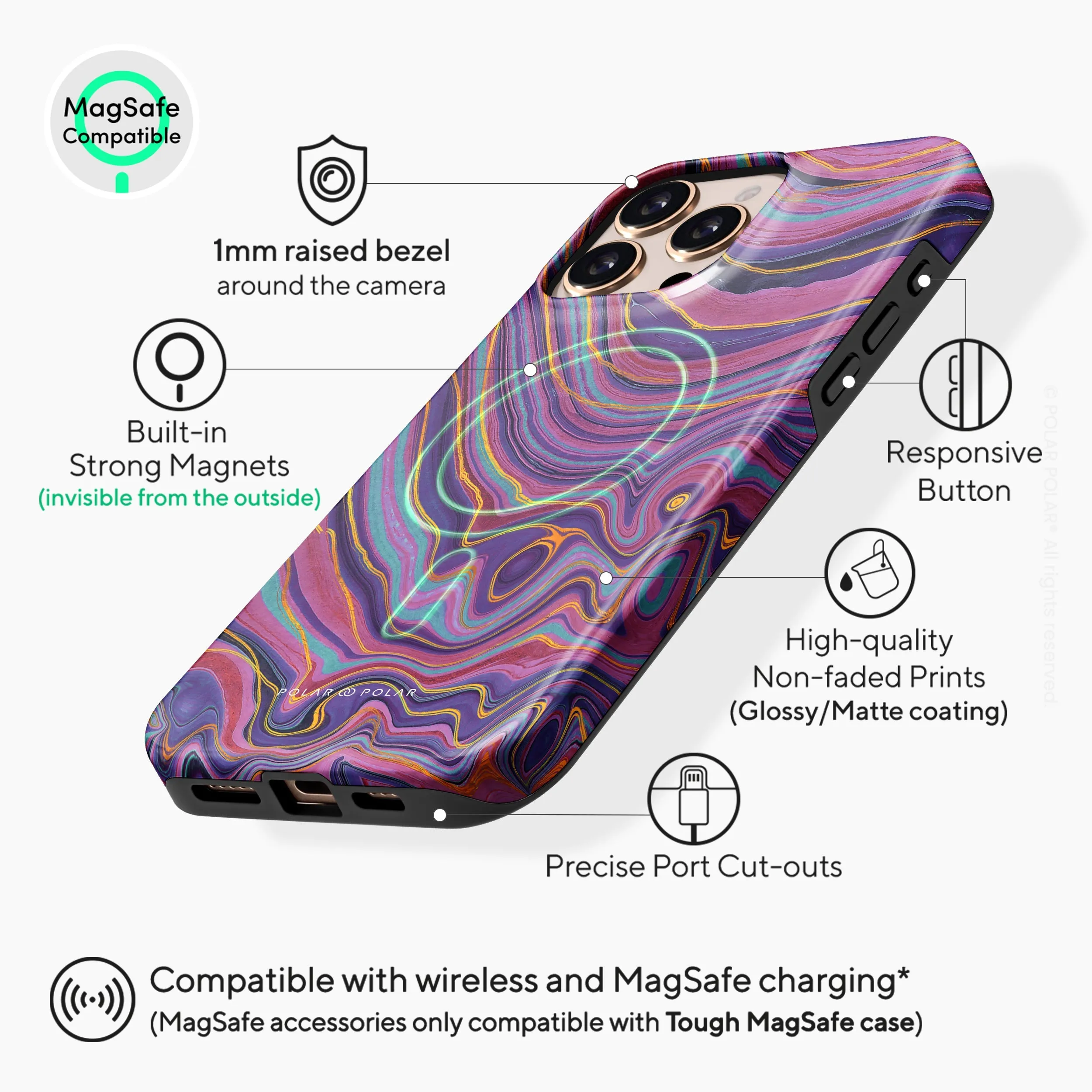 Rhythm in the Desert - iPhone 16 Pro Max Case