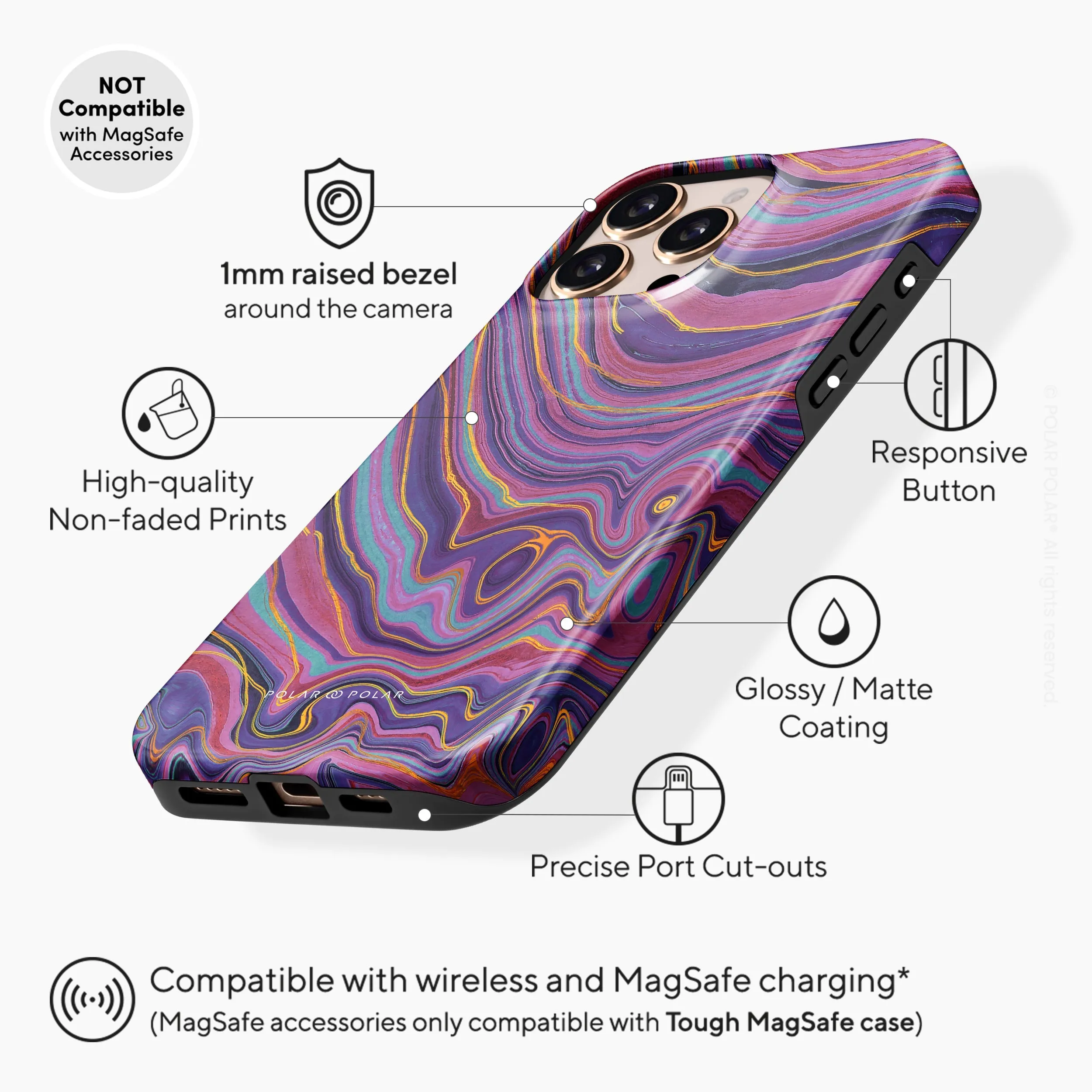 Rhythm in the Desert - iPhone 16 Pro Max Case