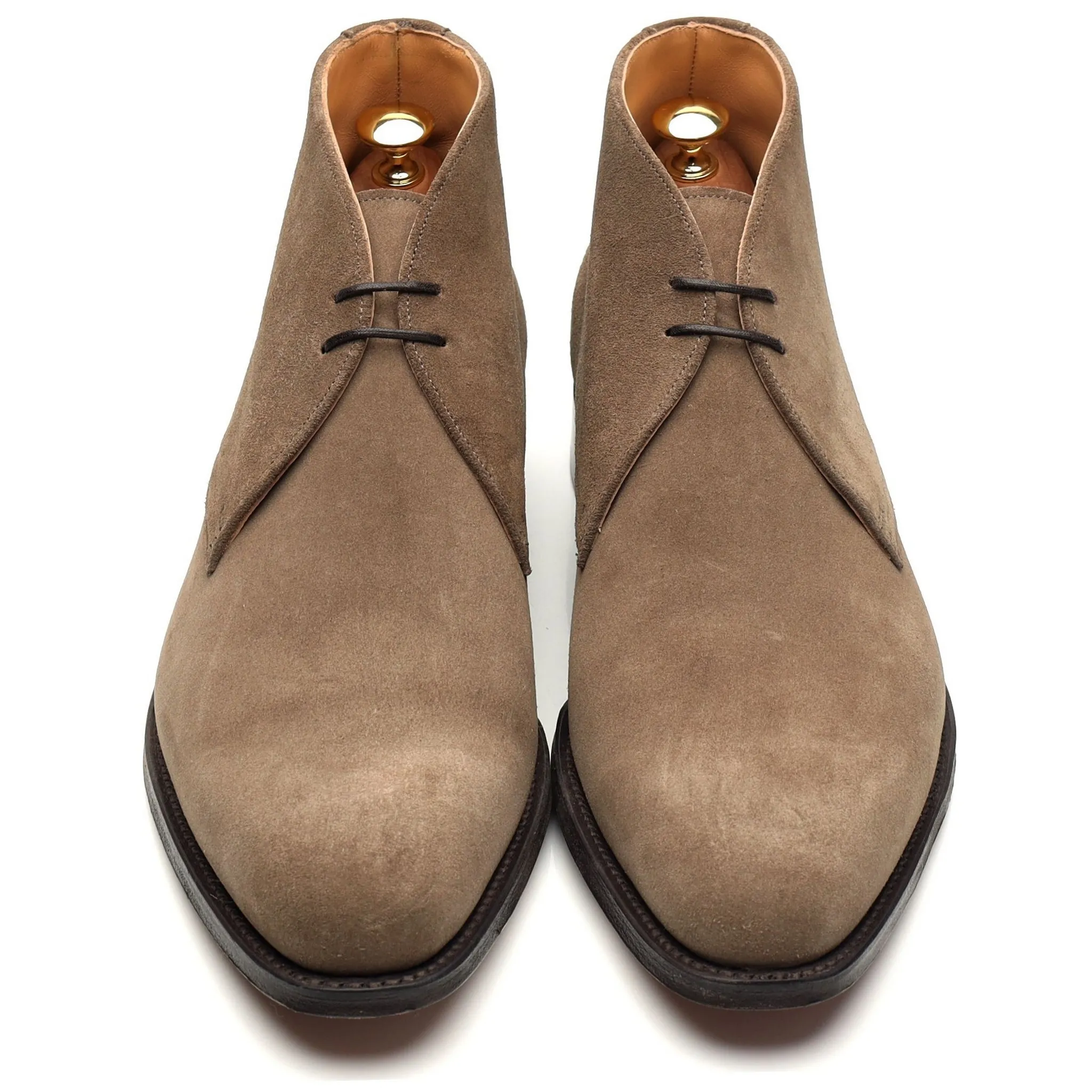 'Rickford' Light Brown Suede Chukka Boots UK 10 G