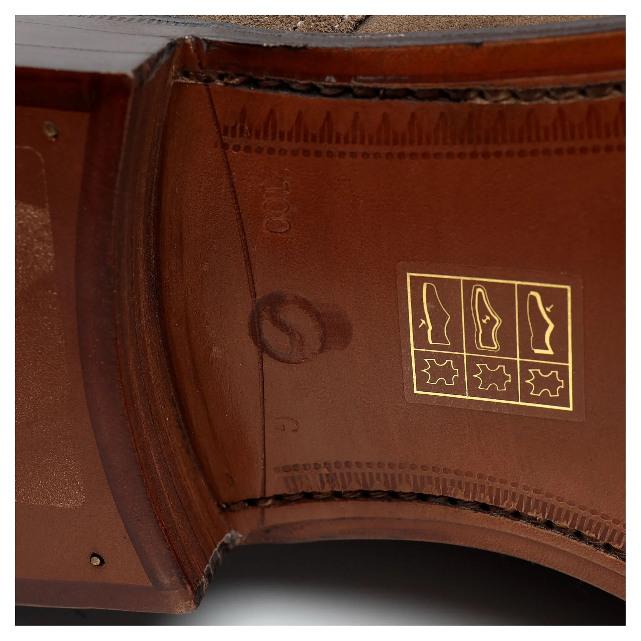 'Rickford' Light Brown Suede Chukka Boots UK 10 G