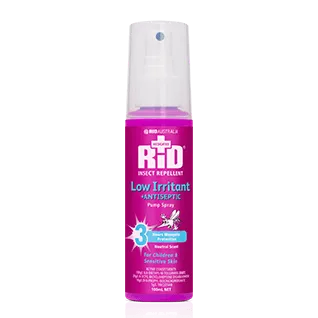 RID Medicated Insect Repellant Low Irritant Spray 100mL