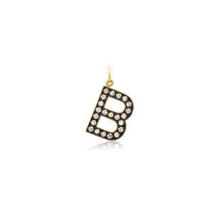 Rosecut Diamond Initial Charm