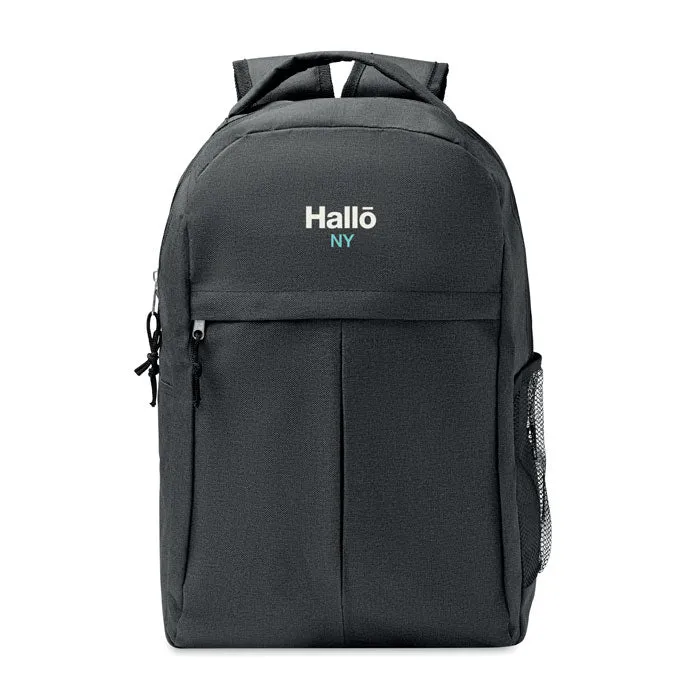 Ruksak za laptop u dva tona boje od 600D poliestera od recikliranog PET-a