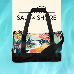 Salt to Shore | Coastal Elegance: Inlet Bliss Gym Bag
