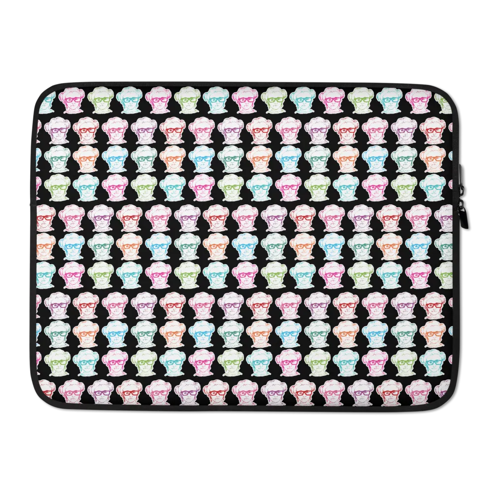 Sammi Haney (Esperanza - Raising Dion) Faces All-Over Laptop Sleeve