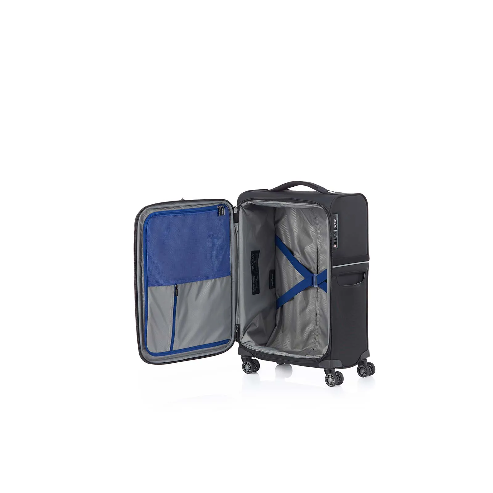 Samsonite 73H 55cm Suitcase Black