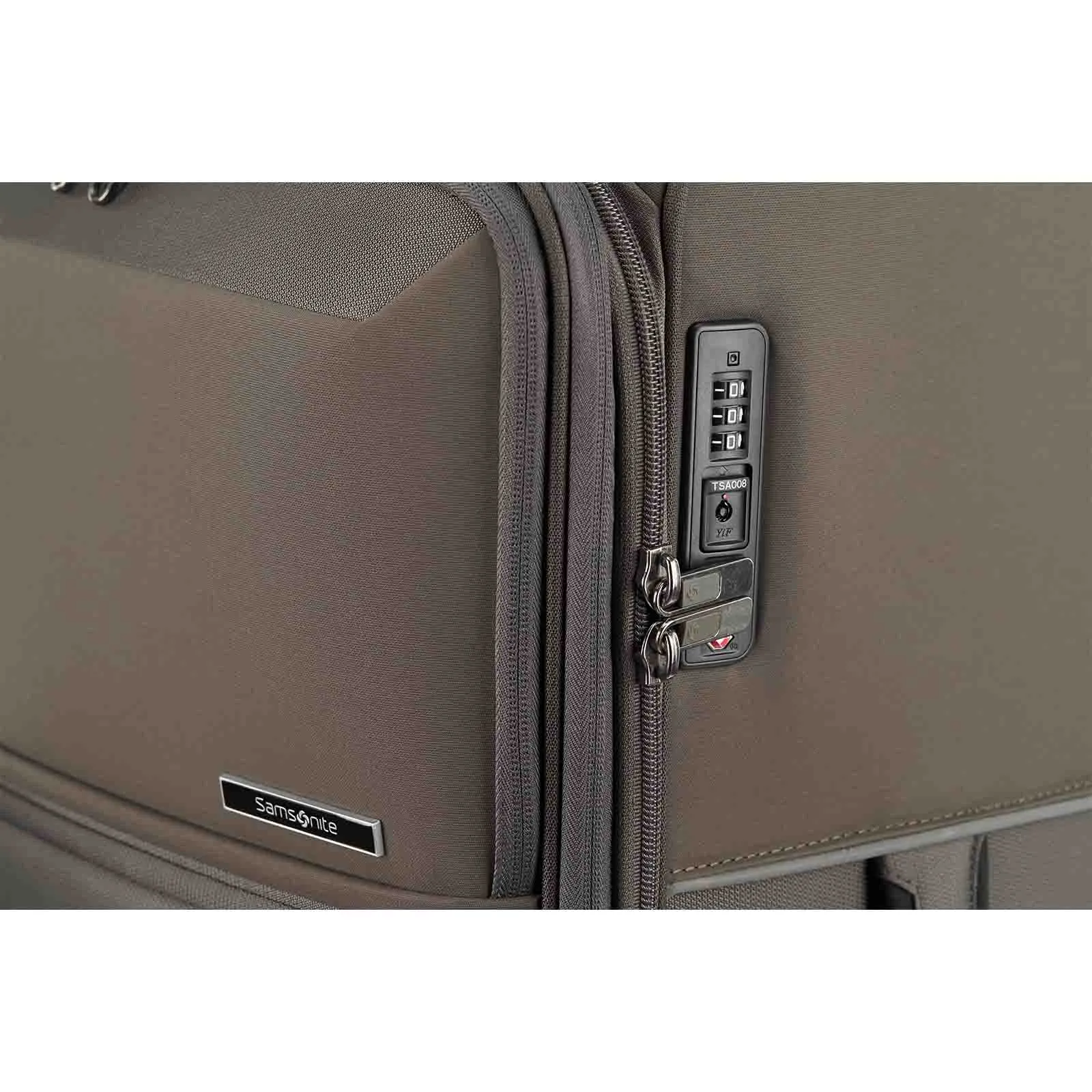 Samsonite 73H 71cm Suitcase Platinum Grey