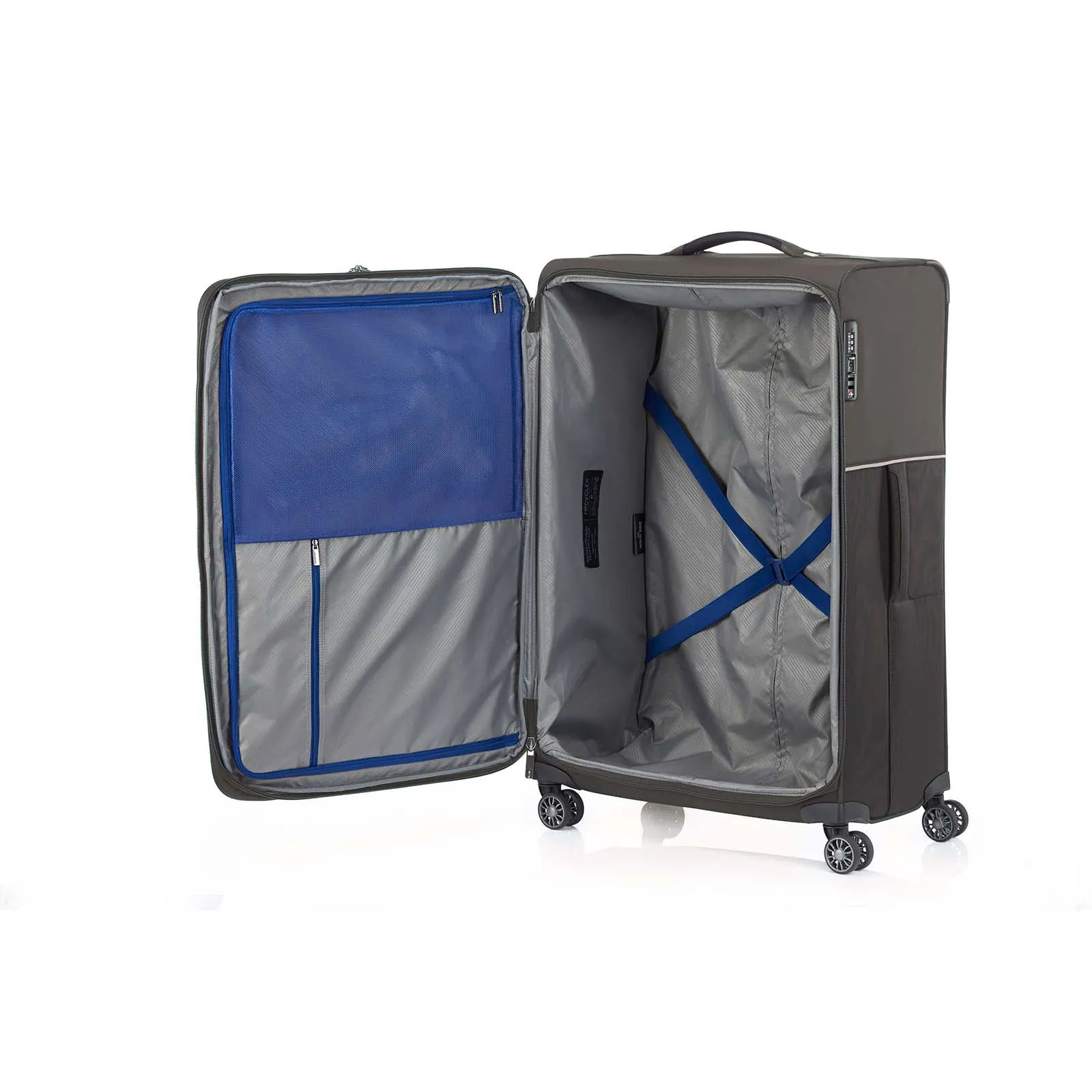 Samsonite 73H 78cm Suitcase Platinum Grey