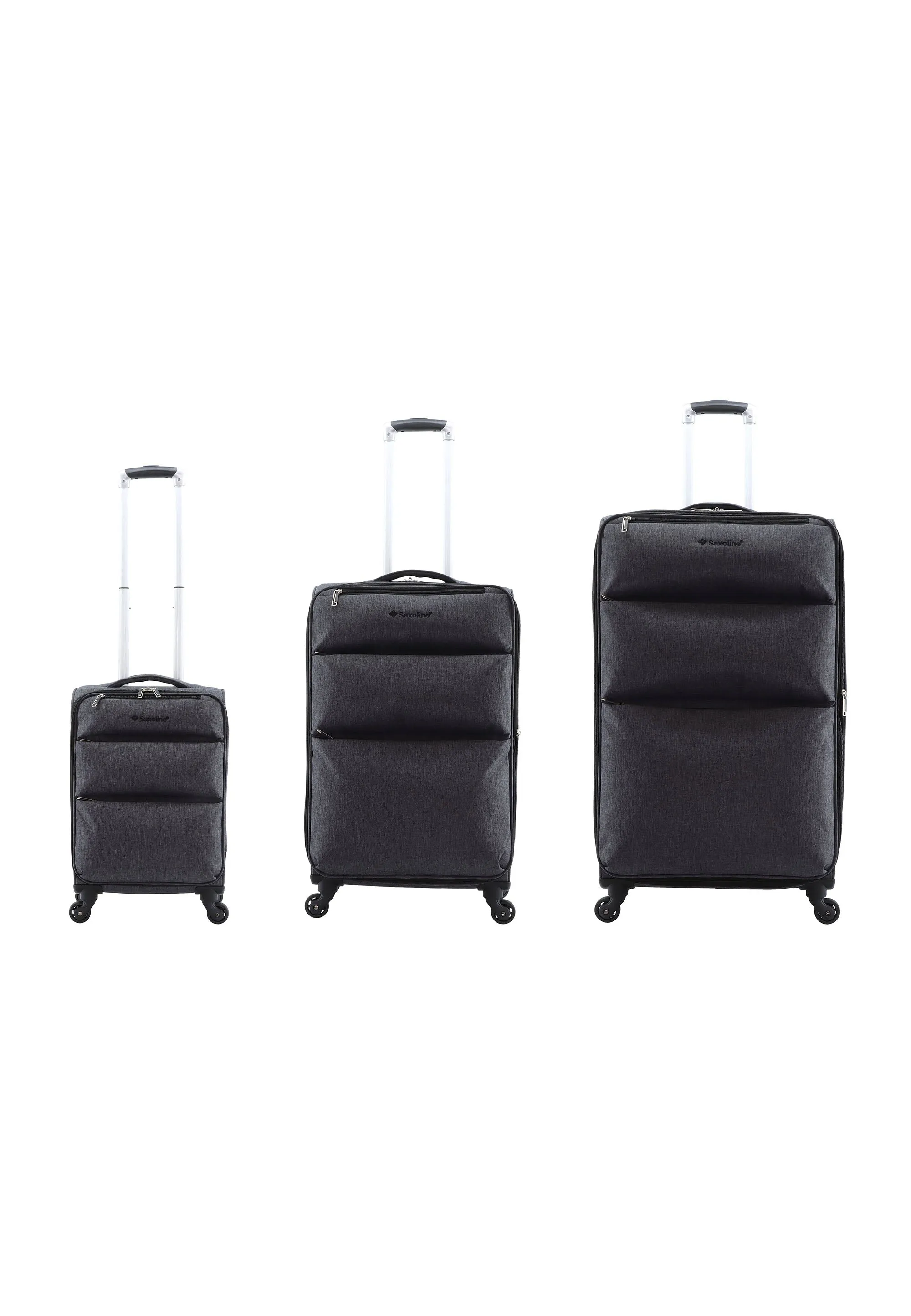 Saxoline Adorer Soft Luggage / Trolley / Suitcase Anthracite