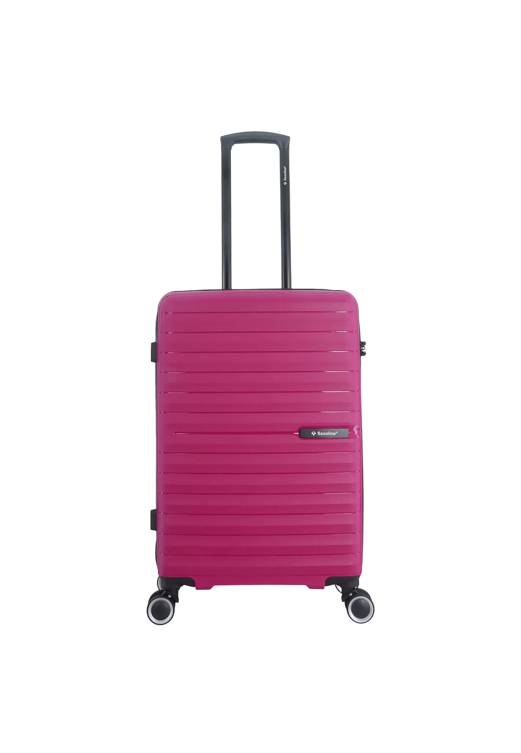 Saxoline Fiesta Hard Luggage / Trolley / Suitcase  Fuchsia