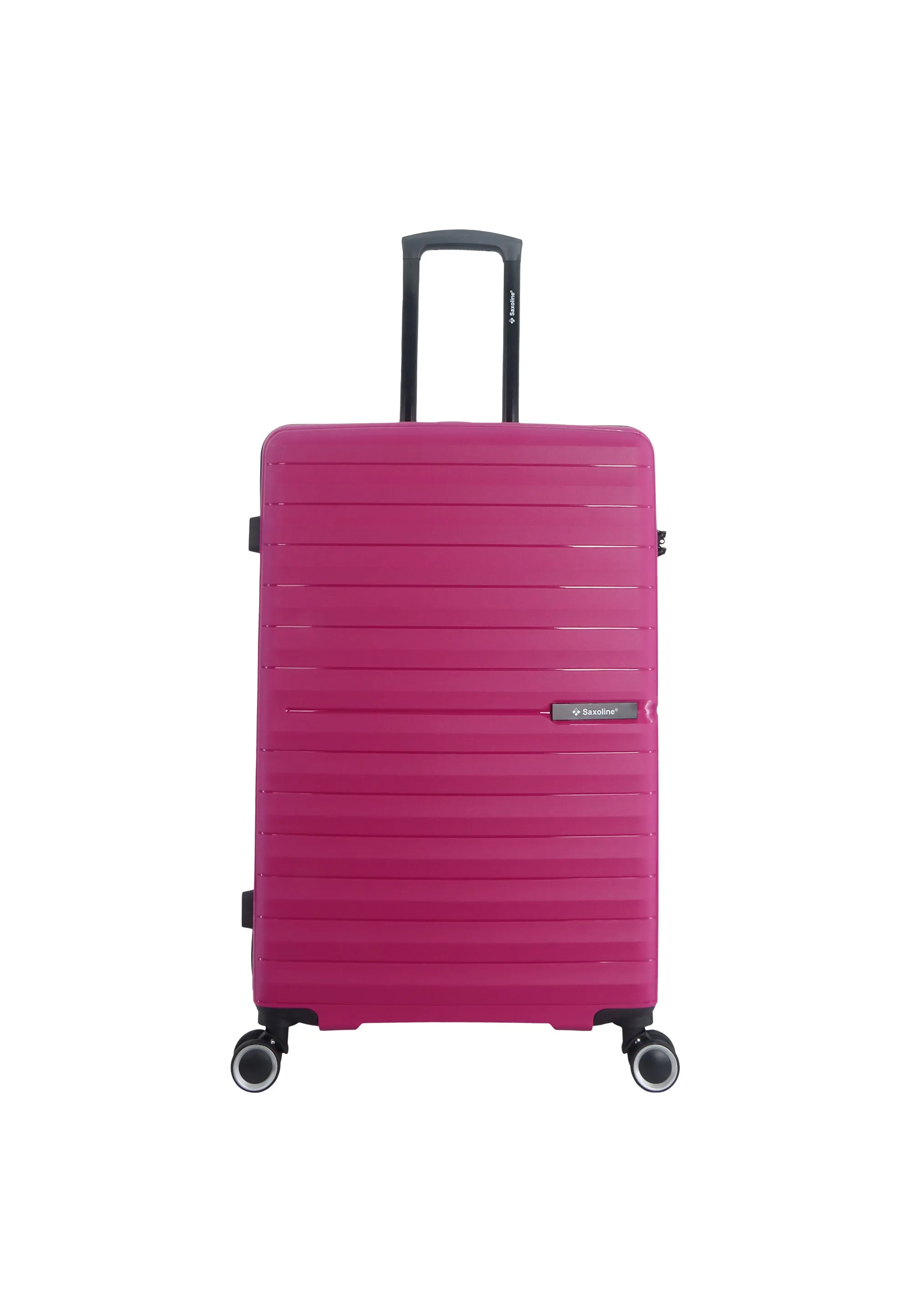 Saxoline Fiesta Hard Luggage / Trolley / Suitcase  Fuchsia
