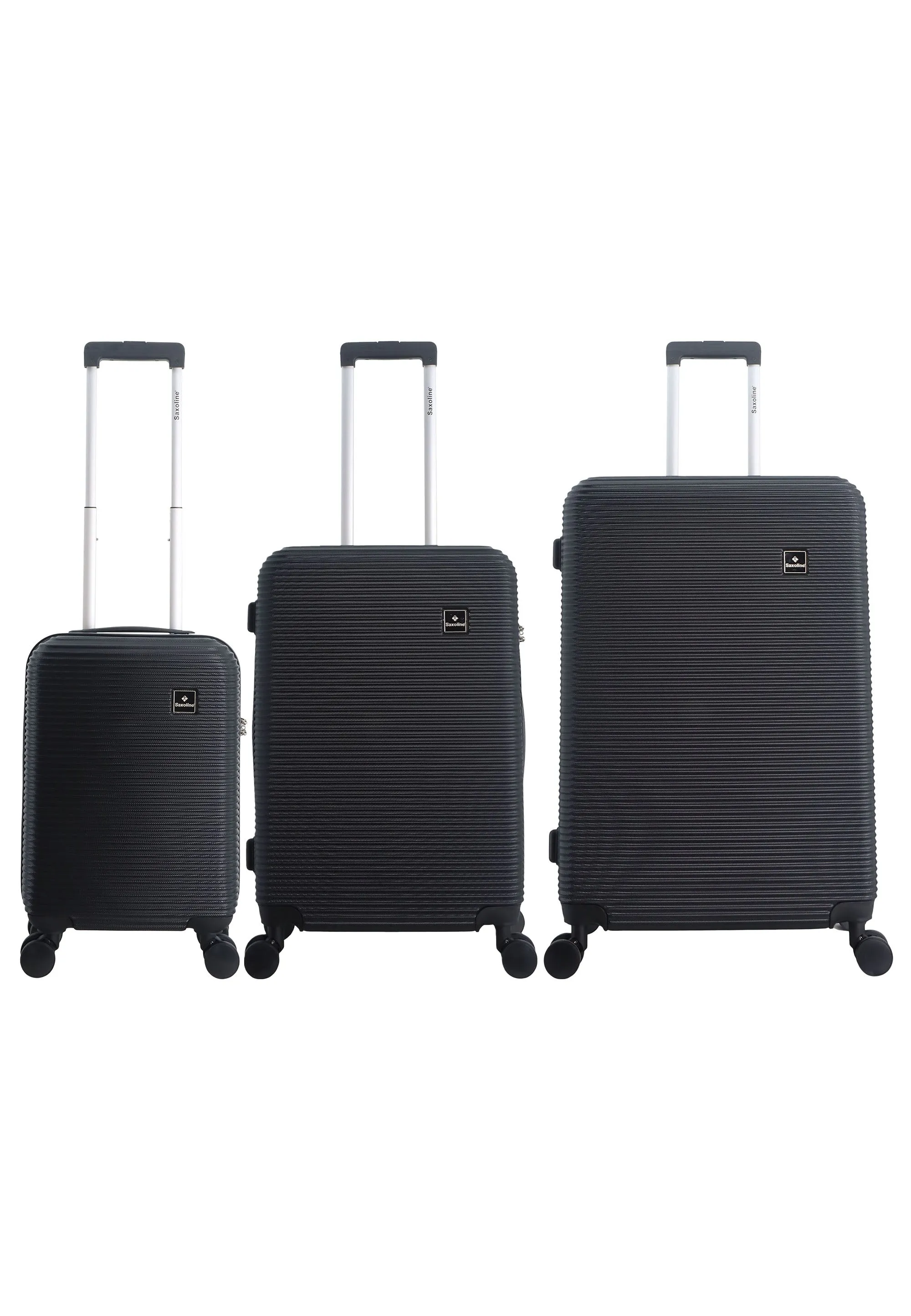 Saxoline Twis Hard Luggage / Trolley / Suitcase Black